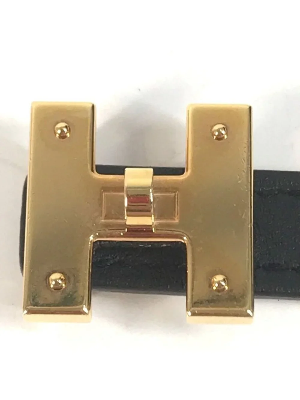 Hermes Belt Mini Kelly Epsom Black